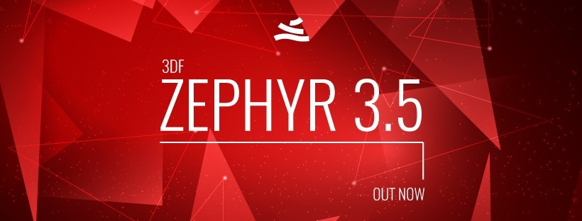 3DF Zephyr版本更新至3.5